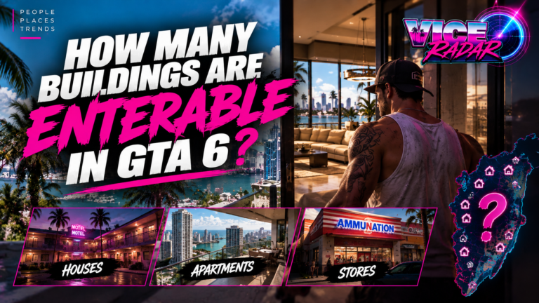 Über 700 begehbare Gebäude in GTA 6? Was hinter dem Gerücht steckt