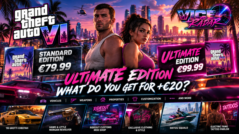 GTA 6 Ultimate Edition: Was bekommst du für den Aufpreis?