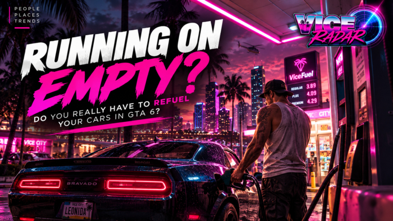 Musst du in GTA 6 wirklich tanken? Das wissen wir über das neue Benzin-System